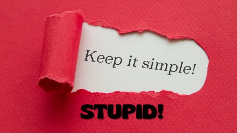 Zasada KISS dla mądrzejszego projektowania, głupcze!