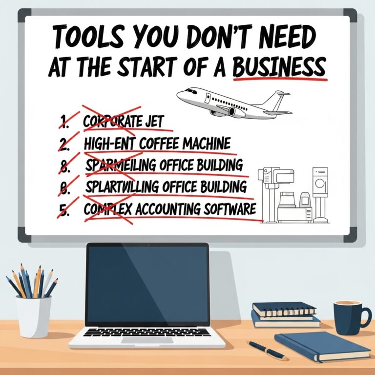 Narzędzia, których nie potrzebujesz na starcie biznesu